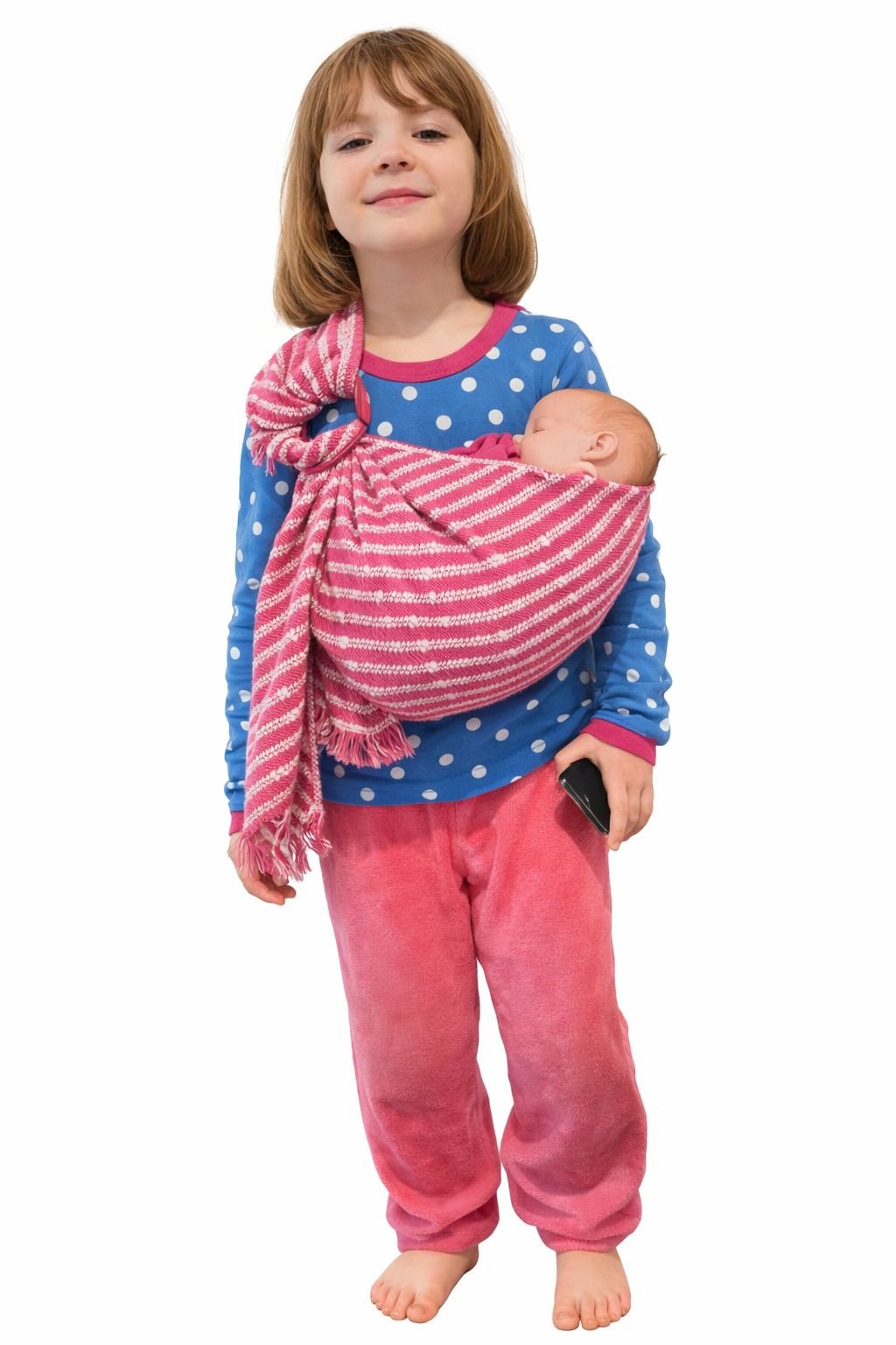 Слинг с Кольцами для Кукол Топа-Топ Полоски