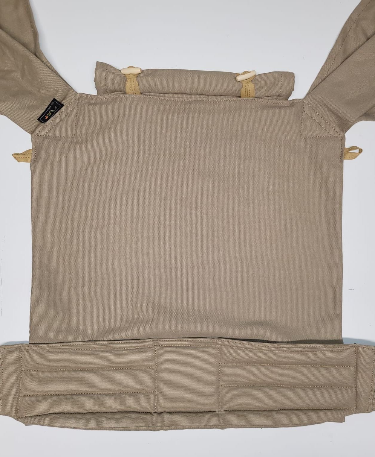 Hybrid Mei Tai in beige canvas – Desert