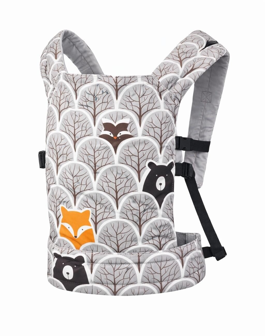 Soft Buckle Doll Carrier - Forest