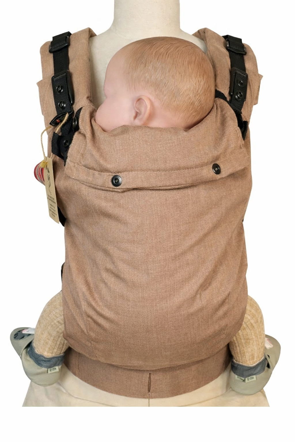 מנשא ילקוט טופה-טופ טודלר טופ-כחול עם עלים (Copy)