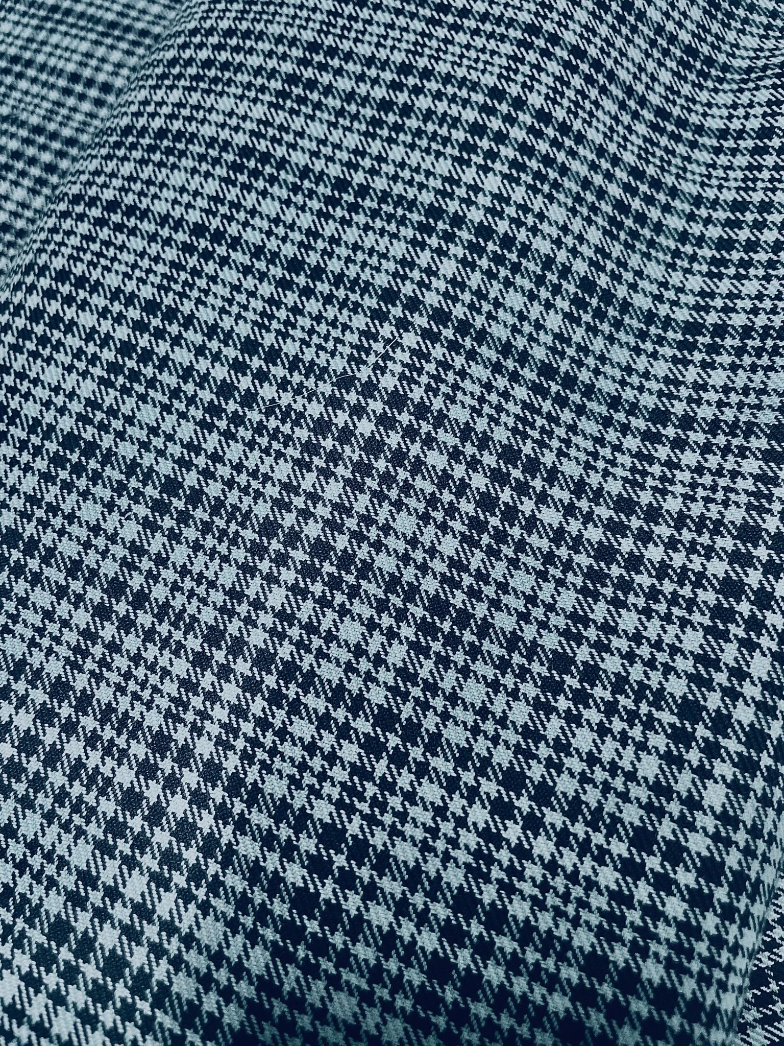 טופה-טופ חגורת בד תומכת לבטן -כחול משובץ