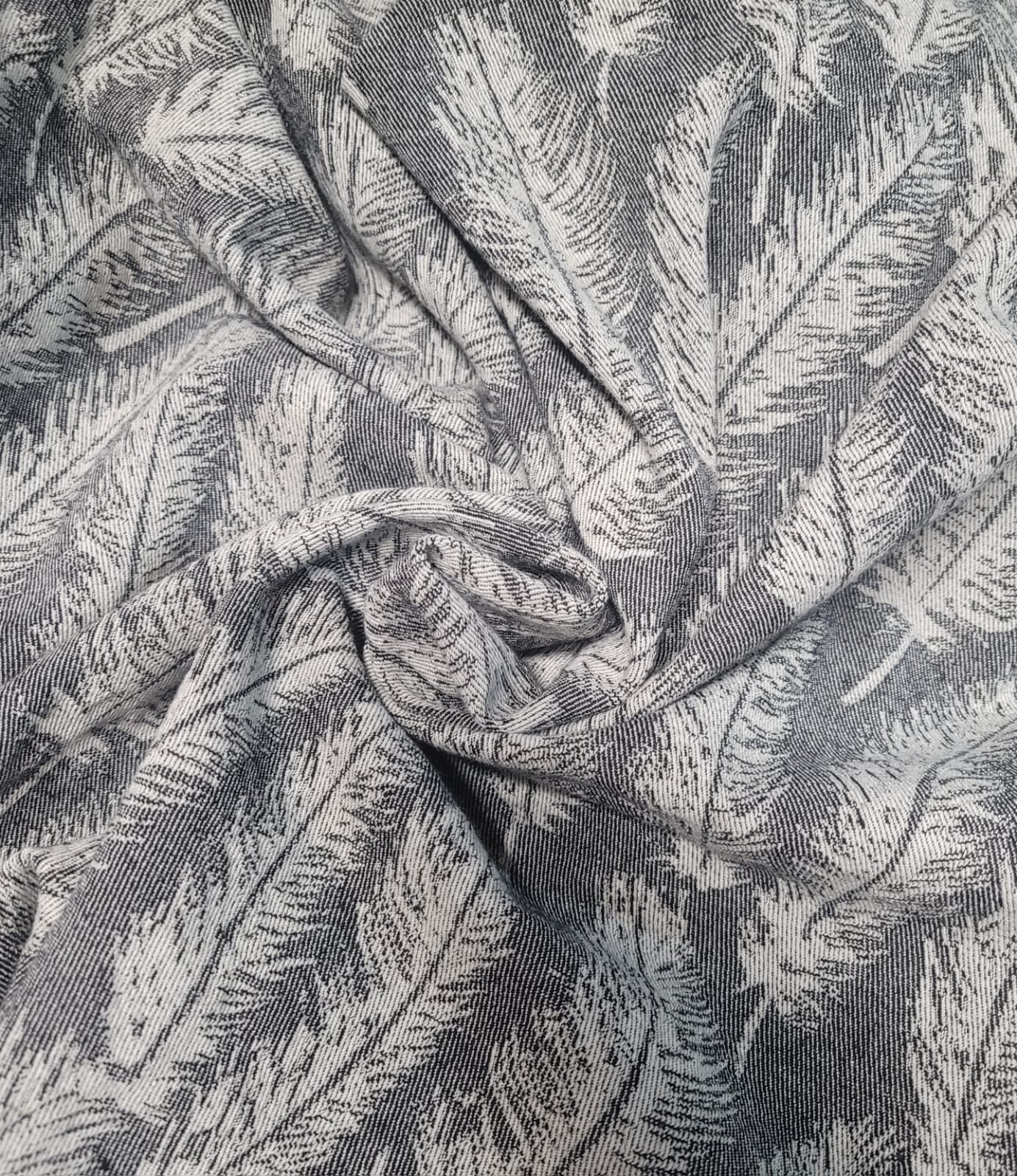 Alternative view of מנשא צד עם טבעות טופה-טופ - נוצות אפור