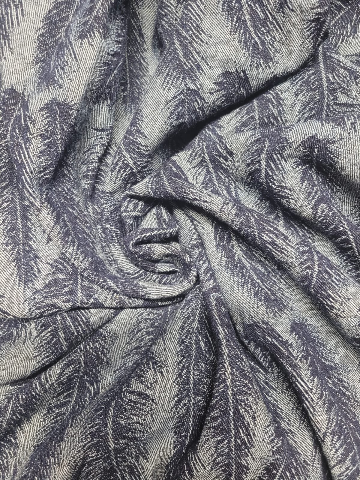 Alternative view of מנשא צד עם טבעות טופה-טופ - נוצות כחול כהה