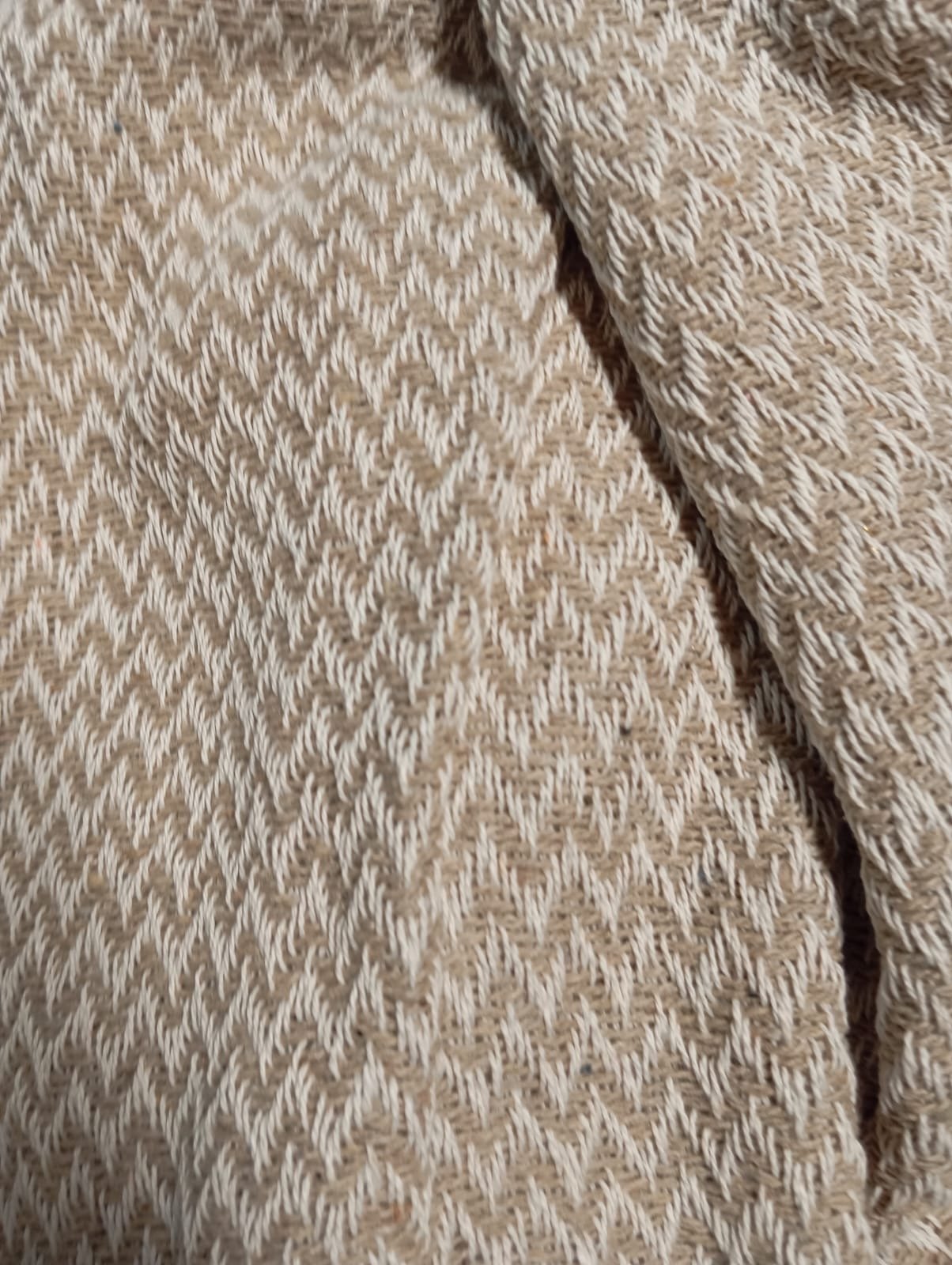 Alternative view of רבוזו עם פרנזים – זיגזג בצבע חול