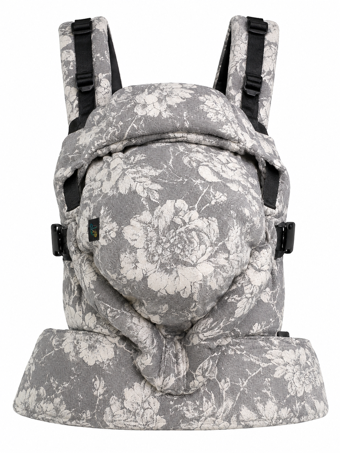 Alternative view of Topa-Top Premium baby carrier - Woven Wrap Gray Roses