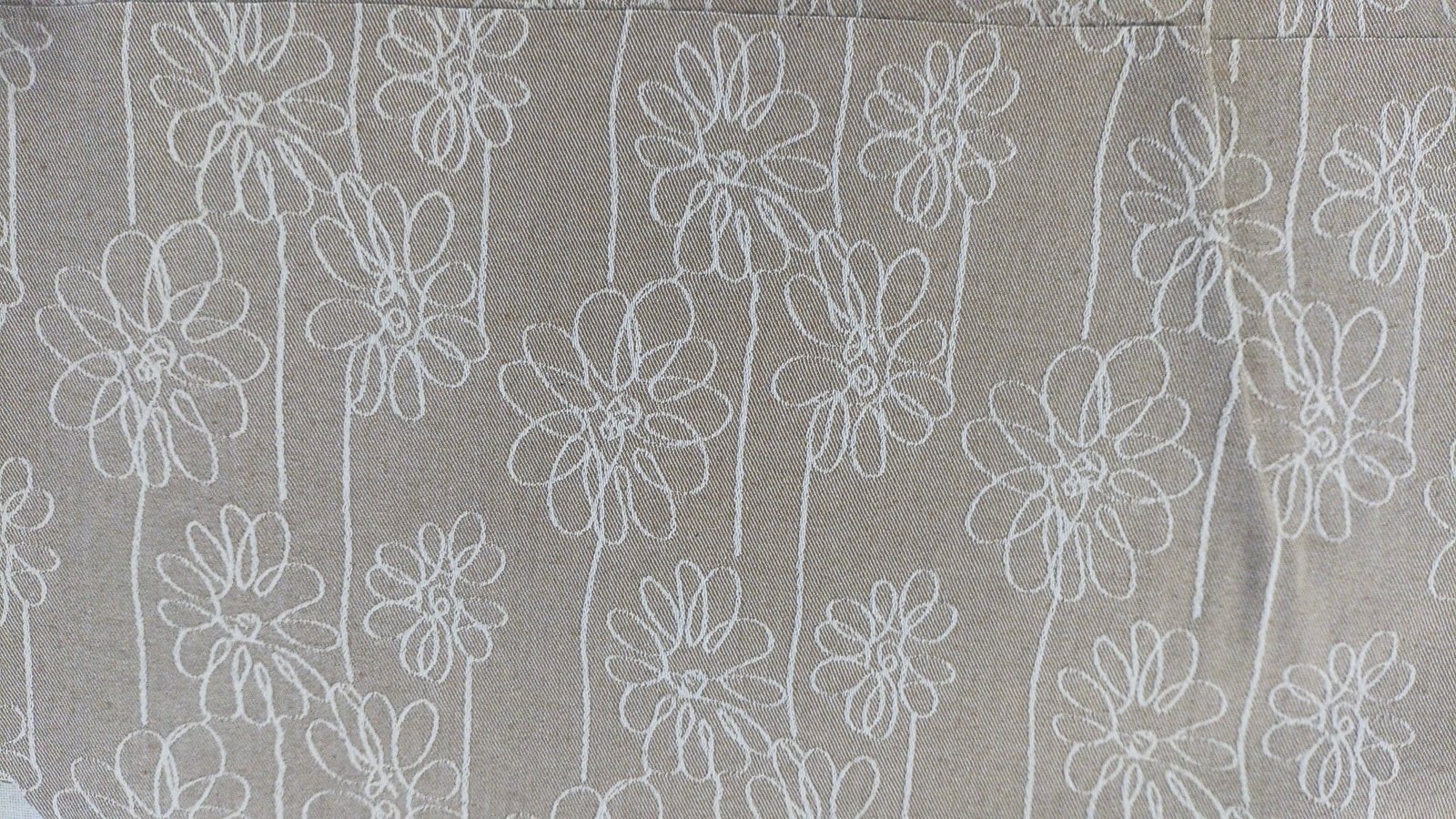 Alternative view of Topa-Top Premium baby carrier - Woven Wrap Brown Drawn Daisies