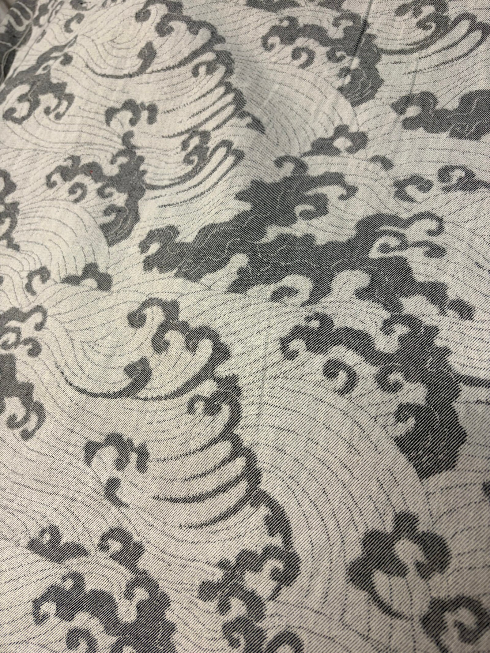 Alternative view of Topa-Top Woven Baby Wrap Grey Waves