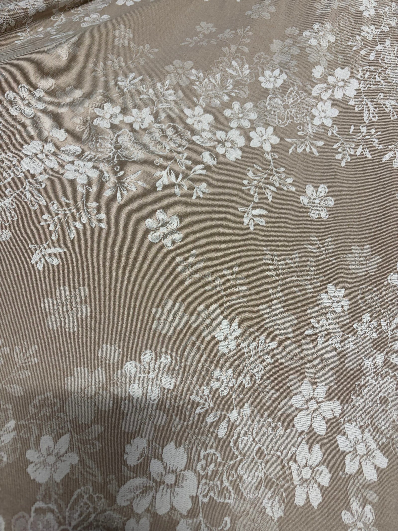 Alternative view of Topa-Top Woven Baby Wrap Cream Coffee Flowers