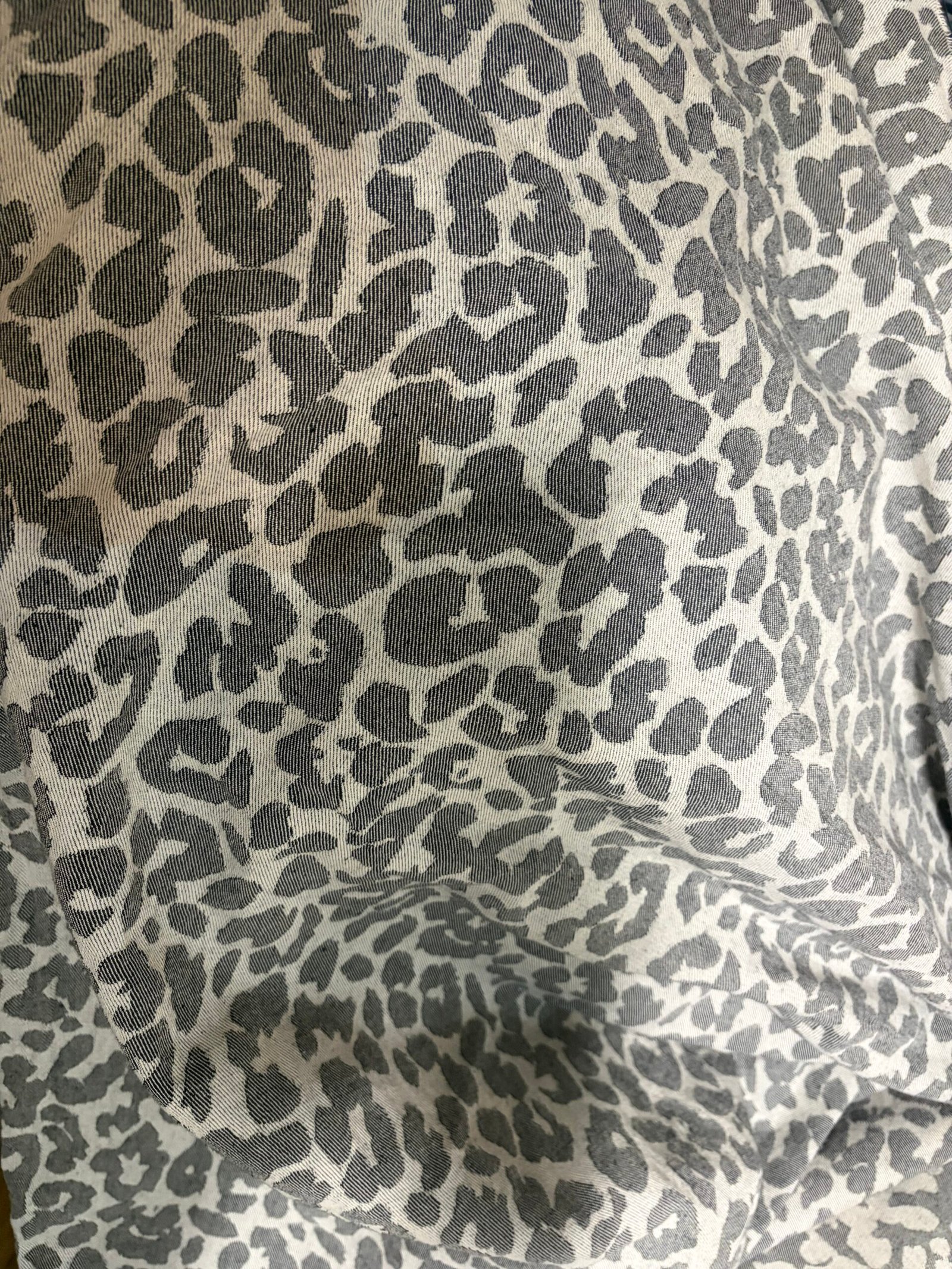 Topa-Top Woven Baby Wrap Grey Tiger