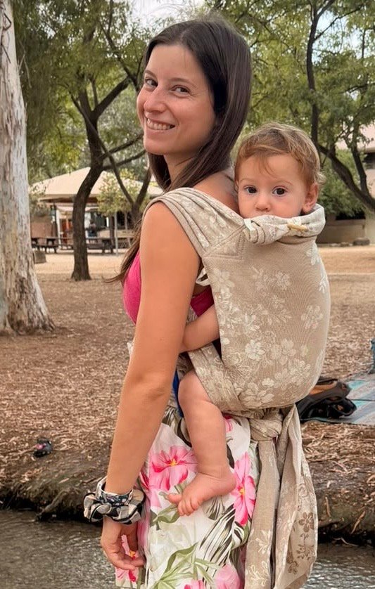 Hybrid Klick Top Tai (Meh Dai) Baby Carrier – Flowers Way